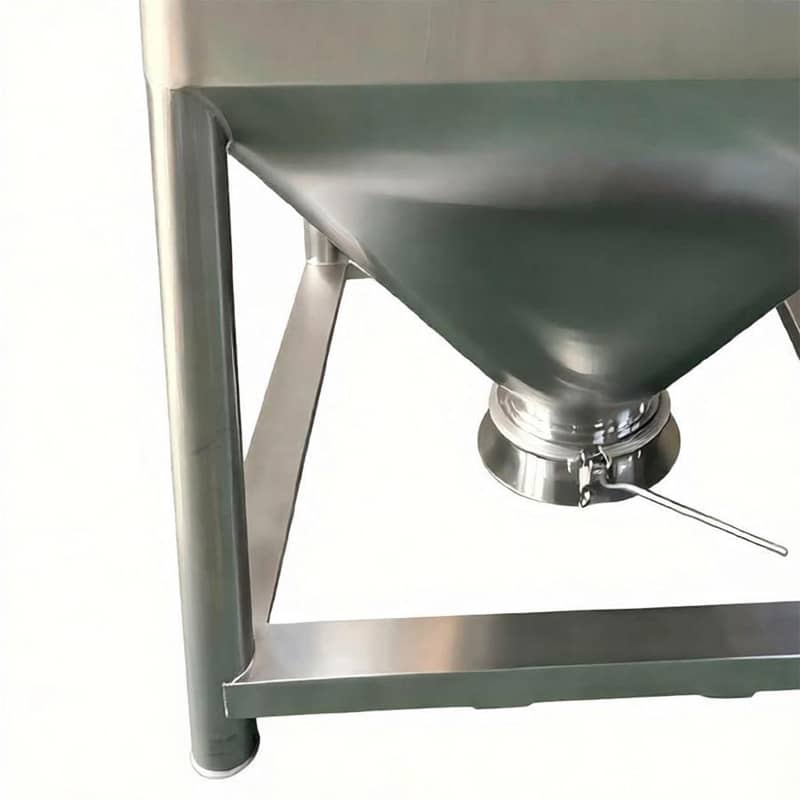 Stainless steel IBC tank and pressure vessel container